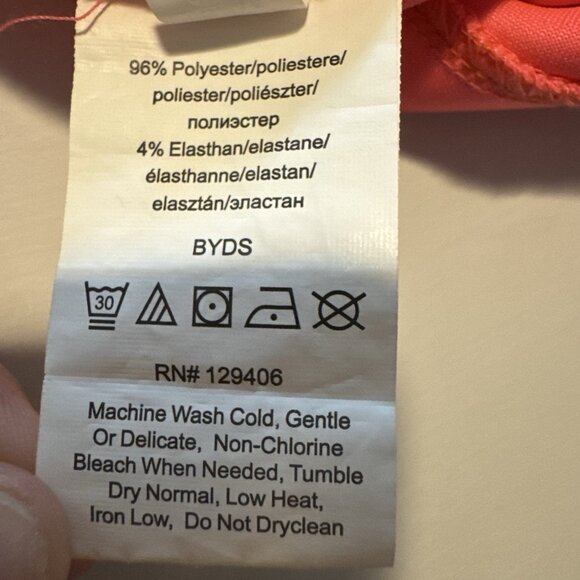 Venus Dress Women’s XL Hot Pink Bright Colorful Body Con Short Sleeve Cutout Zip - Picture 8 of 9